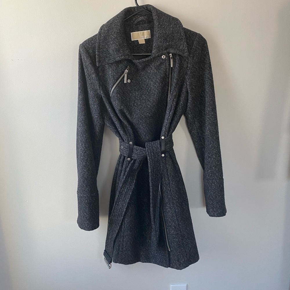 Gray Wool Coat - image 6